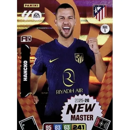 Cromo Hancko (New Master) Atlético Madrid #NW 5