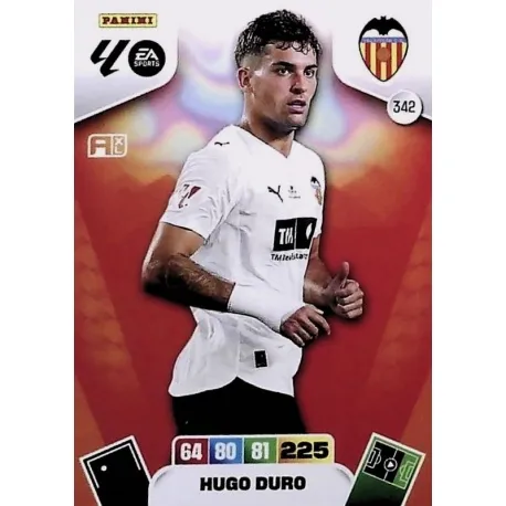 Cromo Hugo Duro Valencia #342
