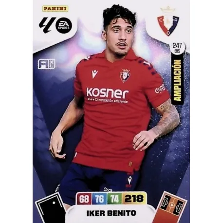 Cromo Iker Benito (Ampliación) Osasuna #247 bis