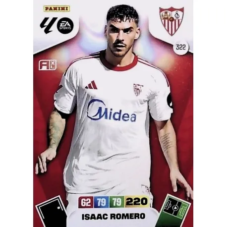 Cromo Isaac Romero Sevilla #322