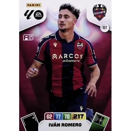 Cromo Iván Romero Levante #197