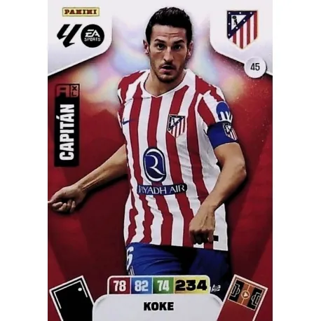 Cromo Koke (Capitán) Atlético Madrid #45
