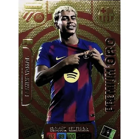 Cromo Lamine Yamal (Premium Oro) Barcelona #Premium Oro 2