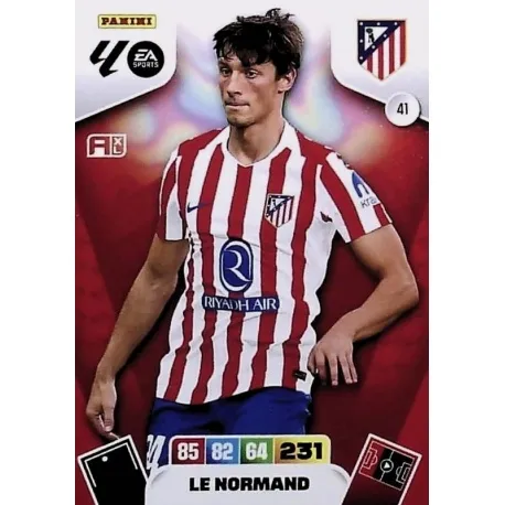 Cromo Le Normand Atlético Madrid #41