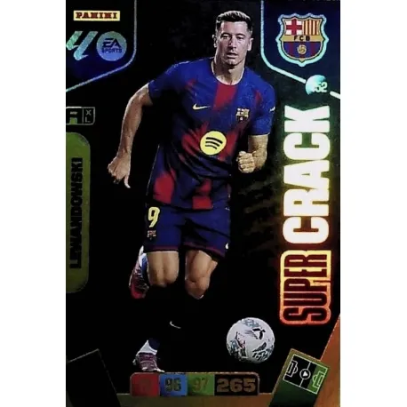 Cromo Lewandowski (Super Crack) Barcelona #452