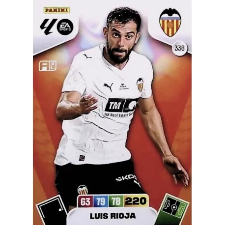 Cromo Luis Rioja Valencia #338