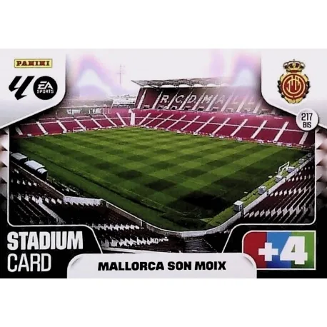 Cromo Mallorca Son Moix Mallorca #217 bis