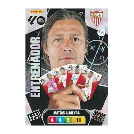 Cromo Matías Almeyda Entrenador Sevilla #496