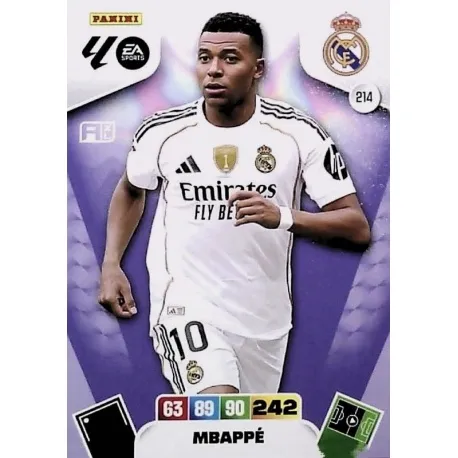 Cromo Mbappé Real Madrid #214