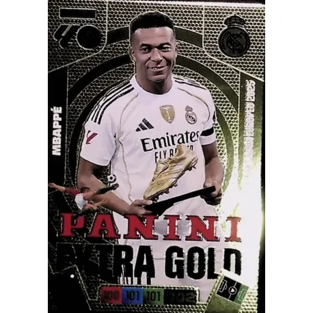 Cromo Mbappé (Extra Gold) Real Madrid #Extra Gold 2