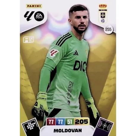 Cromo Moldovan Oviedo #255