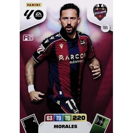 Cromo Morales Levante #195