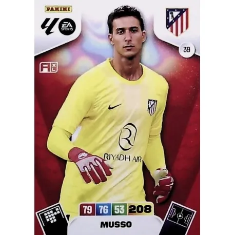 Cromo Musso Atlético Madrid #39