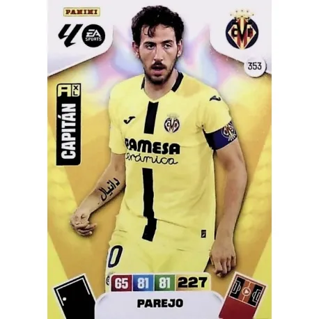 Cromo Parejo (Capitán) Villarreal #353