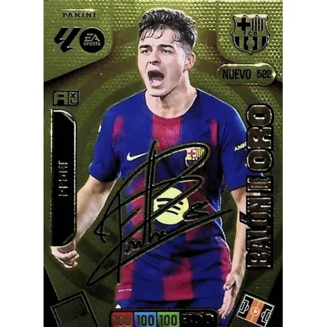 Cromo Pedri (Balón de Oro) Barcelona #522