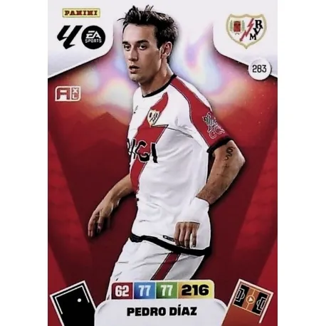 Cromo Pedro Díaz Rayo Vallecano #283