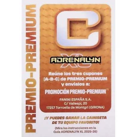 Cromo Premio C