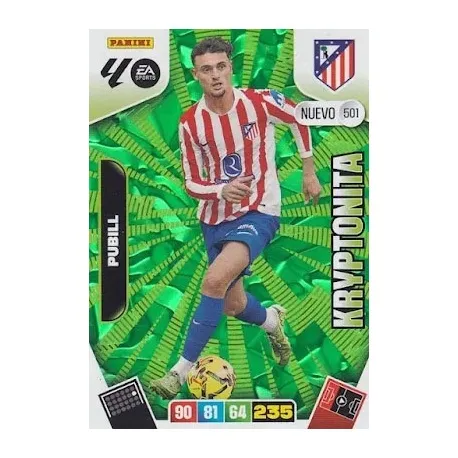 Cromo Pubill (Kryptonita) Atlético Madrid #501