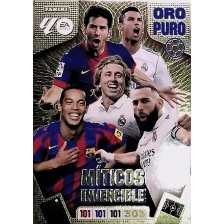 Cromo Puro Oro (Míticos Invencible)