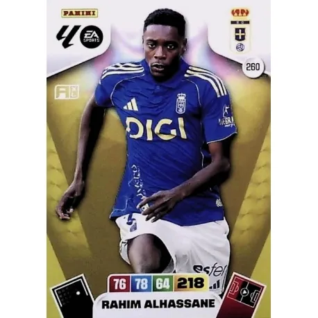 Cromo Rahim Alhassane Oviedo #260