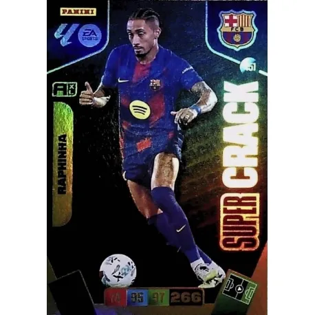 Cromo Raphinha (Super Crack) Barcelona #451