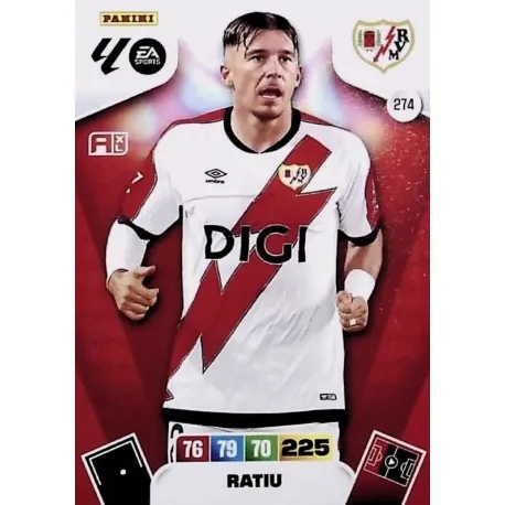 Cromo Ratiu Rayo Vallecano #274