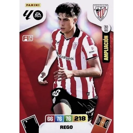 Cromo Rego (Ampliación) Athletic Club #30 bis