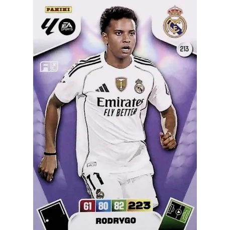 Cromo Rodrygo Real Madrid #213