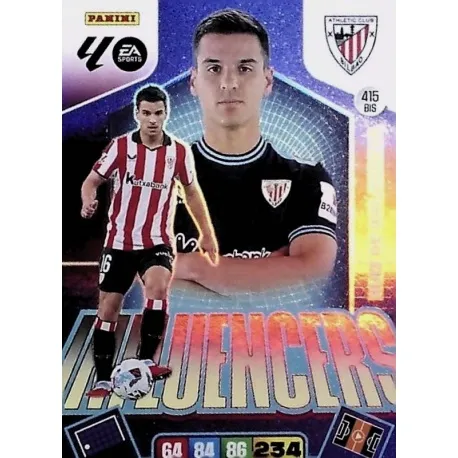 Cromo Ruiz de Galarreta (Influencers) Athletic Club #415 bis