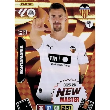 Cromo Santamaría (New Master) Valencia #NW 8