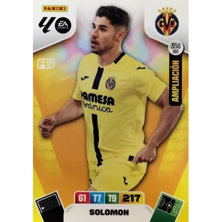 Cromo Solomon (Ampliación) Villarreal #356 bis
