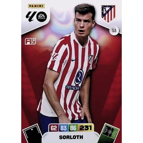 Cromo Sørloth Atlético Madrid #53