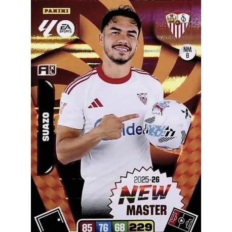 Cromo Suazo (New Master) Sevilla #NW 6