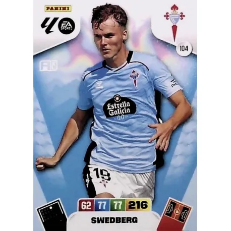 Cromo Swedberg Celta #104