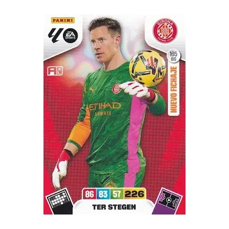Cromo Ter Stegen (Nuevo Fichaje) Girona #165 bis