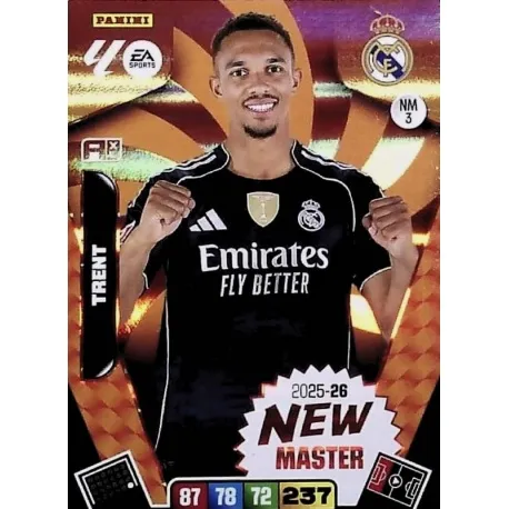 Cromo Trent (New Master) Real Madrid #MW 3