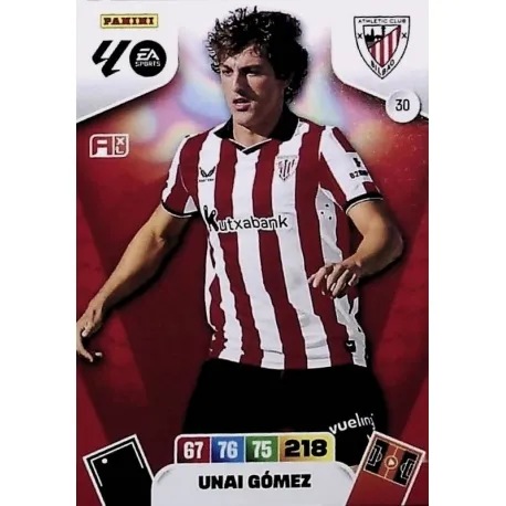 Cromo Unai Gómez Athletic Club #30