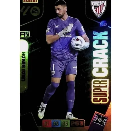 Cromo Unai Simón (Super Crack) Athletic Club #442