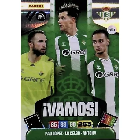 Cromo ¡Vamos! Real Betis #365
