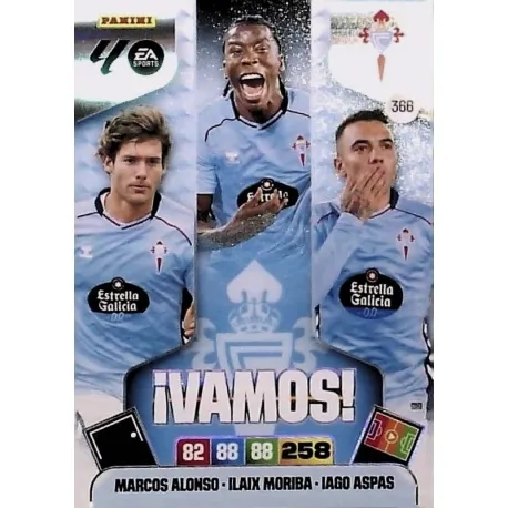 Cromo ¡Vamos! Celta #366