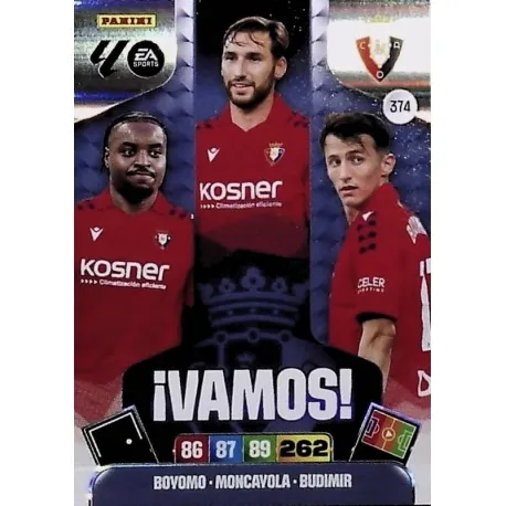 Cromo ¡Vamos! Osasuna #374