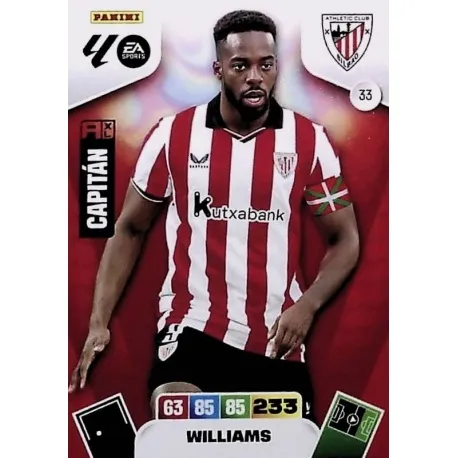 Cromo Williams (Capitán) Athletic Club #33