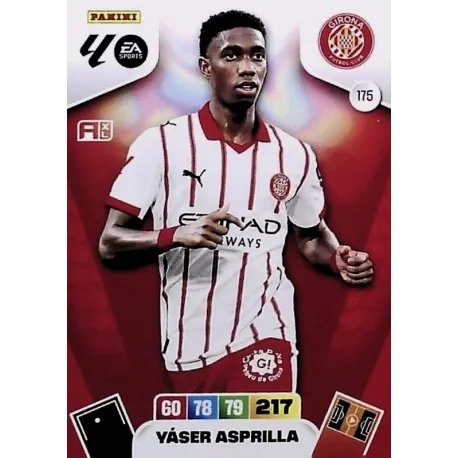 Cromo Yáser Asprilla Girona #175
