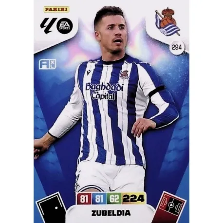 Cromo Zubeldia Real Sociedad #294
